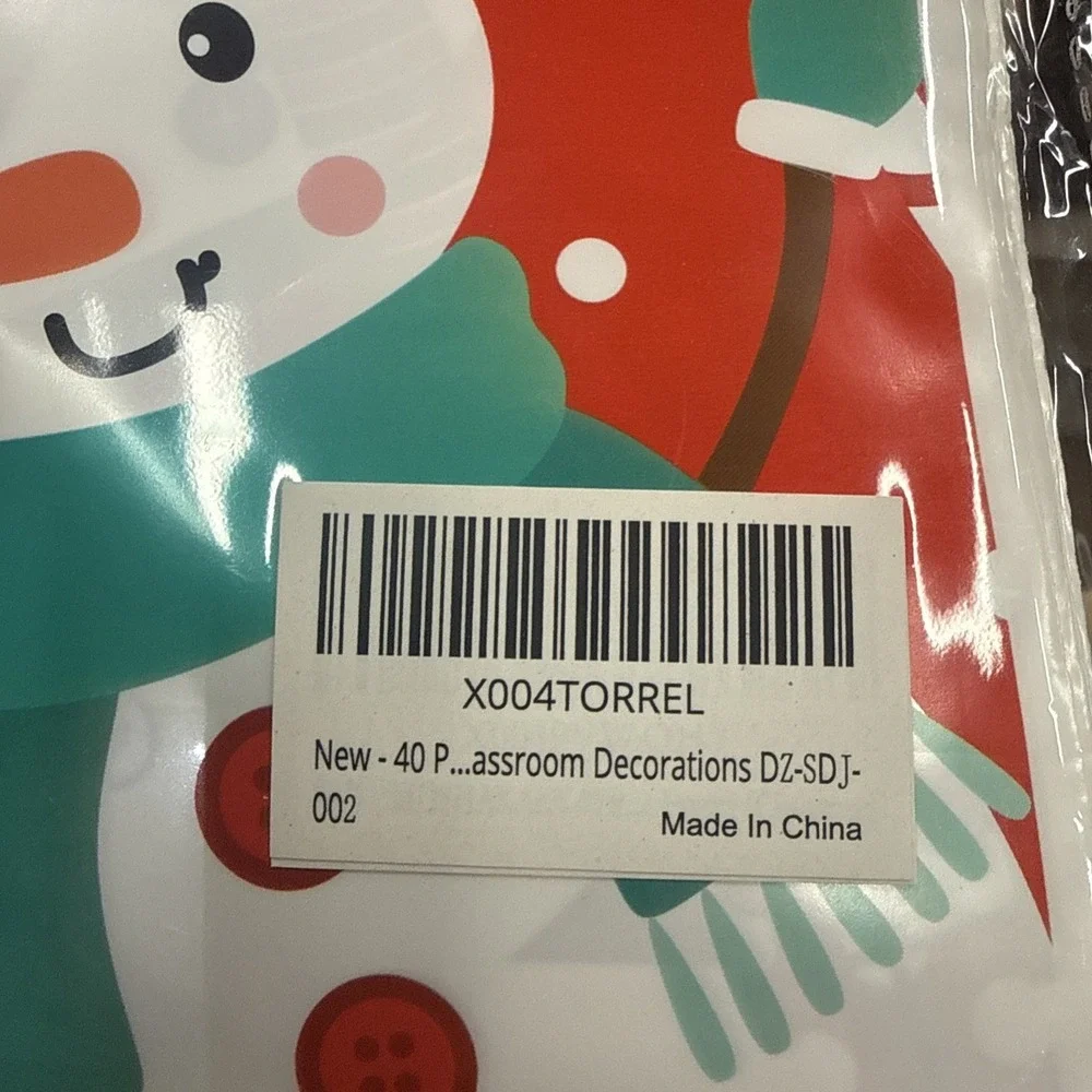 40 Double-Sided Christmas Goodie Bags
